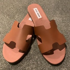 Steve Madden Dariella sandal, tan, sz 10 NWT